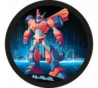 MC NEILL - McNeill Roboter rot-blau McAddy zu Schulranzen