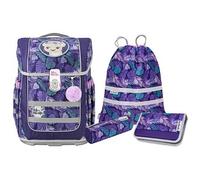 Mc®Neill Schulranzen-Set COMPACTO DSCHUNGEL Kunstfaser lila St.