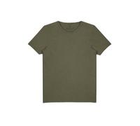 DSTREZZED Herren T-Shirt - Mc Queen, Rundhals, Slub Jersey, Baumwolle, einfarbig Grün M