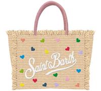 MC2 Saint Barth Colette Straw N Hand Bag With Strap mini hearts col emb (00344L) ONE SIZE