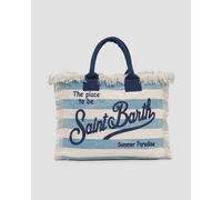 Mc2 Saint Barth Vanity Handtasche Für Damen Vani001-02010h Print;Blau;Weiß UNI