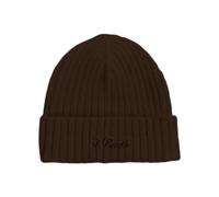 MC2 Saint Barth Wengen RIB W Cashmere Knitted Cap 18h dark brown (00022M) ONE SIZE