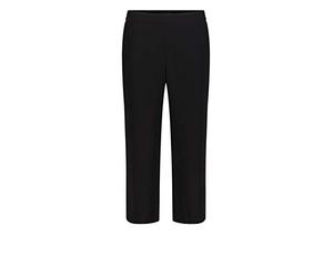 MCA Damen Chiara Cropped Straight Jeans, per Pack Schwarz (Black 090), W34 (Herstellergröße: 34/23)