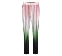 MCA Damen Chiara Straight Jeans, per Pack Mehrfarbig (Plissee Summer Print 935B), W38 (Herstellergröße: 38/34)