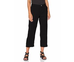 MCA Damen Nora Cropped Bootcut Jeans, per Pack Schwarz (Black 090), W46 (Herstellergröße: 46/Ol)