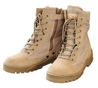 McAllister US Army Kampfstiefel mit Schnellverschluss Outdoor Boots Patriot Style Jägerstiefel (Beige/41)