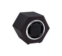 Mcbazel Automatik Uhren Uhrenbeweger PU Leather, Kompakt Uhrendreher für 1 Uhr, Display zur Aufbewahrung von Automatikuhren mit Leisem Motor, USB-C-Betrieben