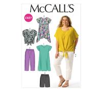 McCall Pattern Company McCalls MC 6971 RR (18W-20W-22W-24W) Schnittmuster zum Nähen, Elegant, Extravagant, Modisch