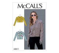 McCall Pattern Company McCall's Schnittmuster für Jacke, lockere Passform, Knopf, Größen 44-50