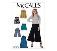 McCall 's Patterns Schnittmuster Röcke, Shorts und Culotte, mehrfarbig, Größen 6-14-p, Mehrfarbig, 182 x 274 cm