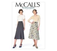 McCall's Damen Schnittmuster 6993 Vintage Style Röcke & Gürtel