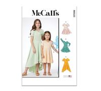McCall's Kinder- und Mädchen-Strickkleider M8520K5 - Design Code M8520 - Größen 7-8-10-12-14