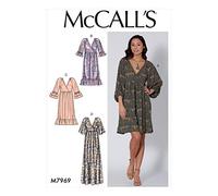 McCall's M7969ZZ-Missess, Kleid, Papier, Weiß, versch