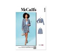MCCALLS M8370A5 Damenjacke und Rock, A5 (34-36-38-40-42)