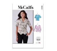 McCall's M8451K5 Oberteil im Westen-Stil für Damen Schnittmuster-Paket, Design-Code M8451, Papier, Mehrfarbig, Sizes 8-10-12-14-16
