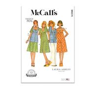 MCCALLS M8570U5 Schnittmuster für Damenkleid, Pullover und Oberteil von Laura Ashley, U5 (44-46-50-52)