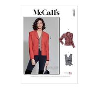 McCall's Melissa Watson Schnittmuster-Set für Blazer und Weste für Damen, Design Code M8350, Größen 42-44-46-48-50