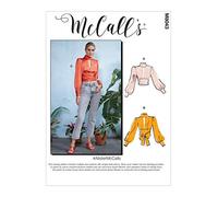 McCall's Misses Pattern M8043A5 Damen-Tops, Papier, verschieden, A5 (6-8-10-12-14)