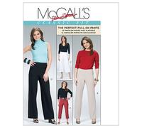 McCall's Patterns M6082 Misses' Pants in 2 Lengths, Size BB (8-10-12-14)