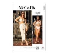 MCCALLS Schnittmuster M8502D5 Damen-Bikini und Rock von Brandi Joan D5 (32-36-36-40-40)
