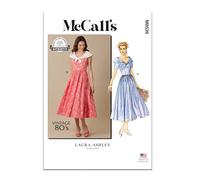 MCCALLS Schnittmuster M8539U5 Damenkleid von Laura Ashley U5 (44-46-50-52)