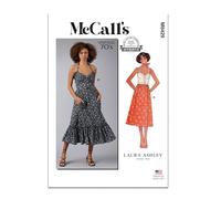 McCall's Schnittmuster-Set für Damen im Stil der 70er Jahre, Oberteil und Rock von Laura Ashley, Design-Code M8429, Größen 46-50-52-54