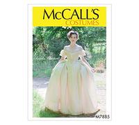 McCall's Sewing Pattern M7885 McCalls Schnittmuster Kleid M7885A5, Papier, verschieden, 6-8-10-12-14