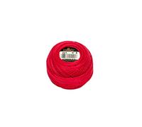 MCD DMC Pearl Cotton Balls, Größe 8, Christmas rot