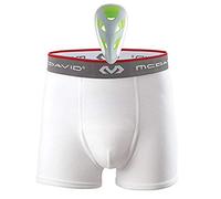 McDavid Boxershorts mit FlexCup, Peewee Large, Weiß