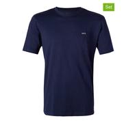 McGregor Premium T-shirt 4-pack Navy Größe: XXL | Basic T-Shirts Outlet | Herren | Blau