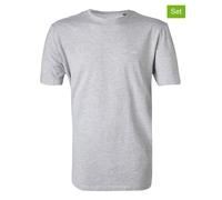 McGregor 4er-Set: Shirts in Hellgrau - Größe M | Herren Plussize