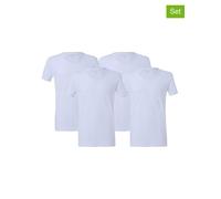 McGregor 4er-Set: Shirts in Weiß - Größe L | Herren Plussize