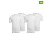 McGregor 4er-Set: Shirts in Weiß - Größe XL | Herren Plussize