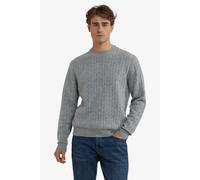 McGregor Cable Crew Neck Sweater Medium Grey Melange Größe: XL | Pullover Outlet | Herren | Grau