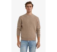 McGregor Cable Crew Neck Sweater Sand Größe: XL | Pullover Outlet | Herren | Braun