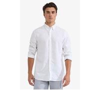 McGregor Cotton Linen Shirt White Größe: XXL | Casual hemden Outlet | Herren | Weiß