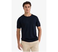 McGregor Fine Merino T-shirt Navy Größe: XXL | Basic T-Shirts Outlet | Herren | Blau