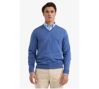 McGregor Fine Merino V-neck Sweater Vintage Blue Größe: 3XL | Pullover Outlet | Herren | Blau