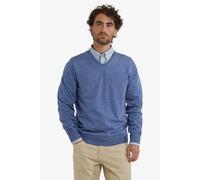 McGregor Fine Merino V-neck Sweater Vintage Blue Größe: L | Pullover Outlet | Herren | Blau