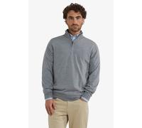 McGregor Fine Merino Zip Mock Sweater Medium Grey Melange Größe: S | Pullover Outlet | Herren | Grau