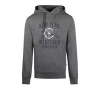 McGregor Graphic Hoody Dark Grey Melange Größe: L | Kaputzenpullis Outlet | Herren | Grau
