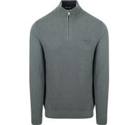 McGregor Half Zip Pullover Merinowolle Structure Grün - Größe S Grün S