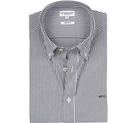 McGregor Hemd Poplin Streifen Navy - Größe M Dunkelblau M