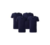 McGregor Premium - Stretch T-shirt - 4-pack Navy Größe: 3XL | Lingerie-Shirts Outlet | Herren | Blau