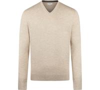 McGregor Pullover Merinowolle V-Ausschnitt Sand - Größe 3XL Beige 3XL