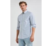 McGregor Stretch Oxford Shirt Big Stripe Navy Größe: M | Business hemden Outlet | Herren | Blau