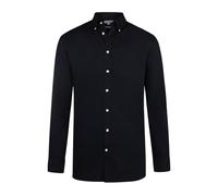 McGregor Stretch Poplin Shirt Navy Größe: S | Casual hemden Outlet | Herren | Blau
