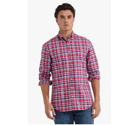 McGregor Hemd - Regular fit - in Rot - Größe L | Herren Plussize