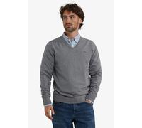 McGregor V-neck Sweater Medium Grey Melange Größe: M | Pullover Outlet | Herren | Grau