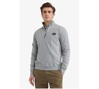 McGregor Zip Mock Sweatshirt Medium Grey Melange Größe: M | Turtlenecks Outlet | Herren | Grau